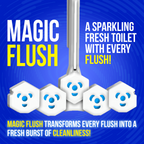 Toilet Rim Block (35g) | Lemon Fragrance  | Up to 300 Flushes |