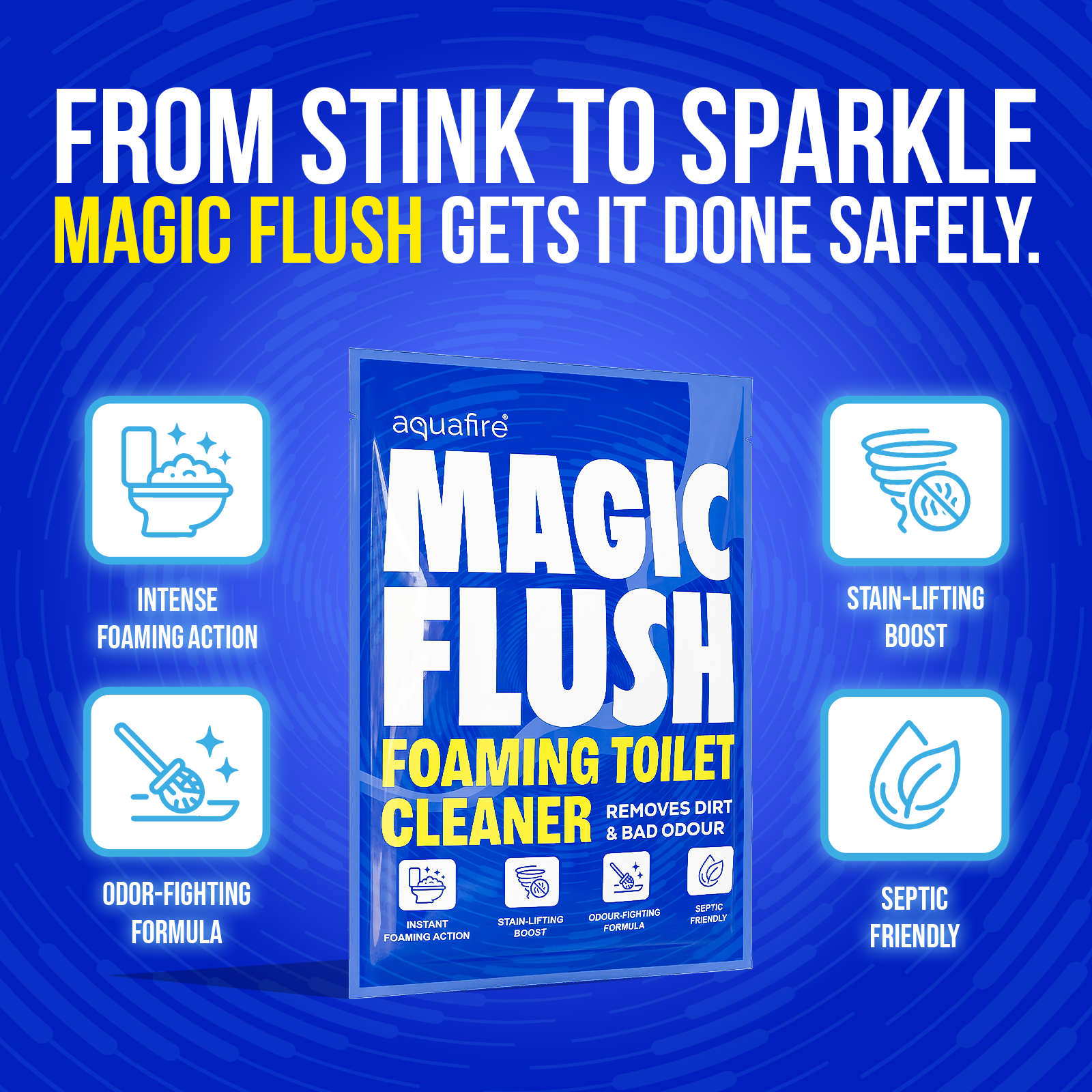 Foaming Toilet Cleaner (80g x 3 pcs)