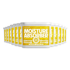 Moisture Absorber, 280g X 12, LEMON, Spill Proof Dehumidifier, Fights Moisture, Prevents Damage & Fungus