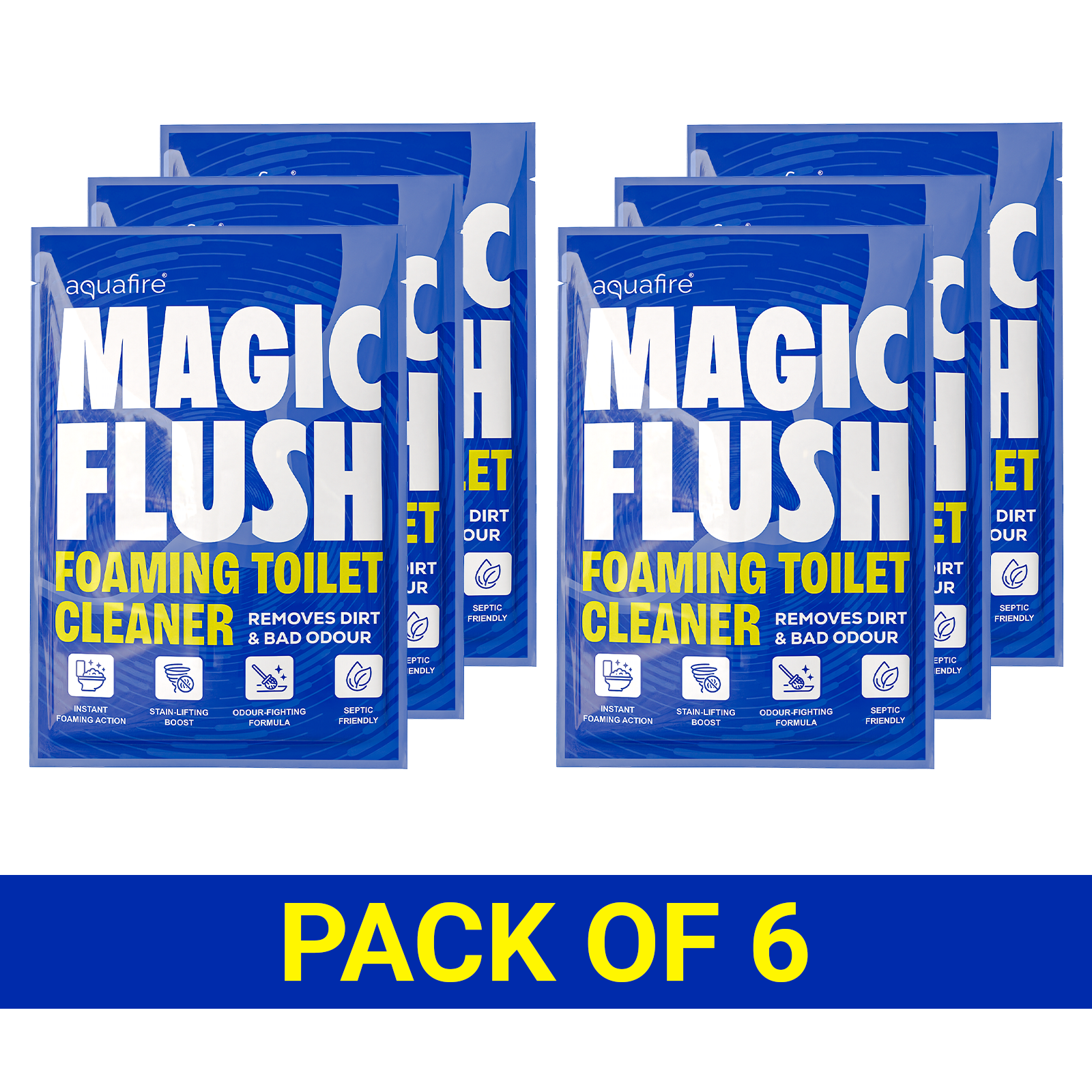 Foaming Toilet Cleaner (80g x 6 pcs)