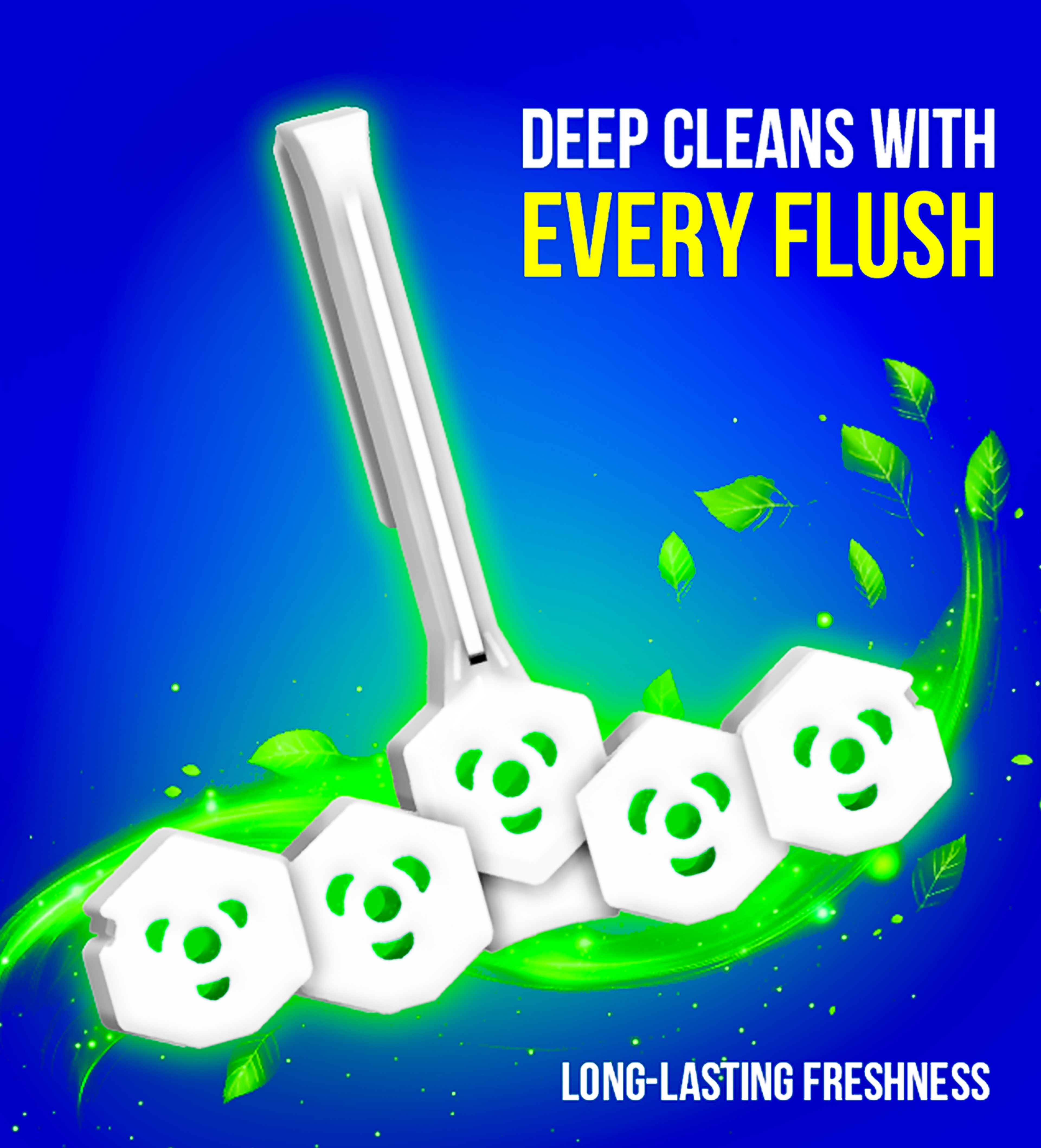 Toilet Rim Block (35g) | NEEM Fragrance  | Up to 300 Flushes |