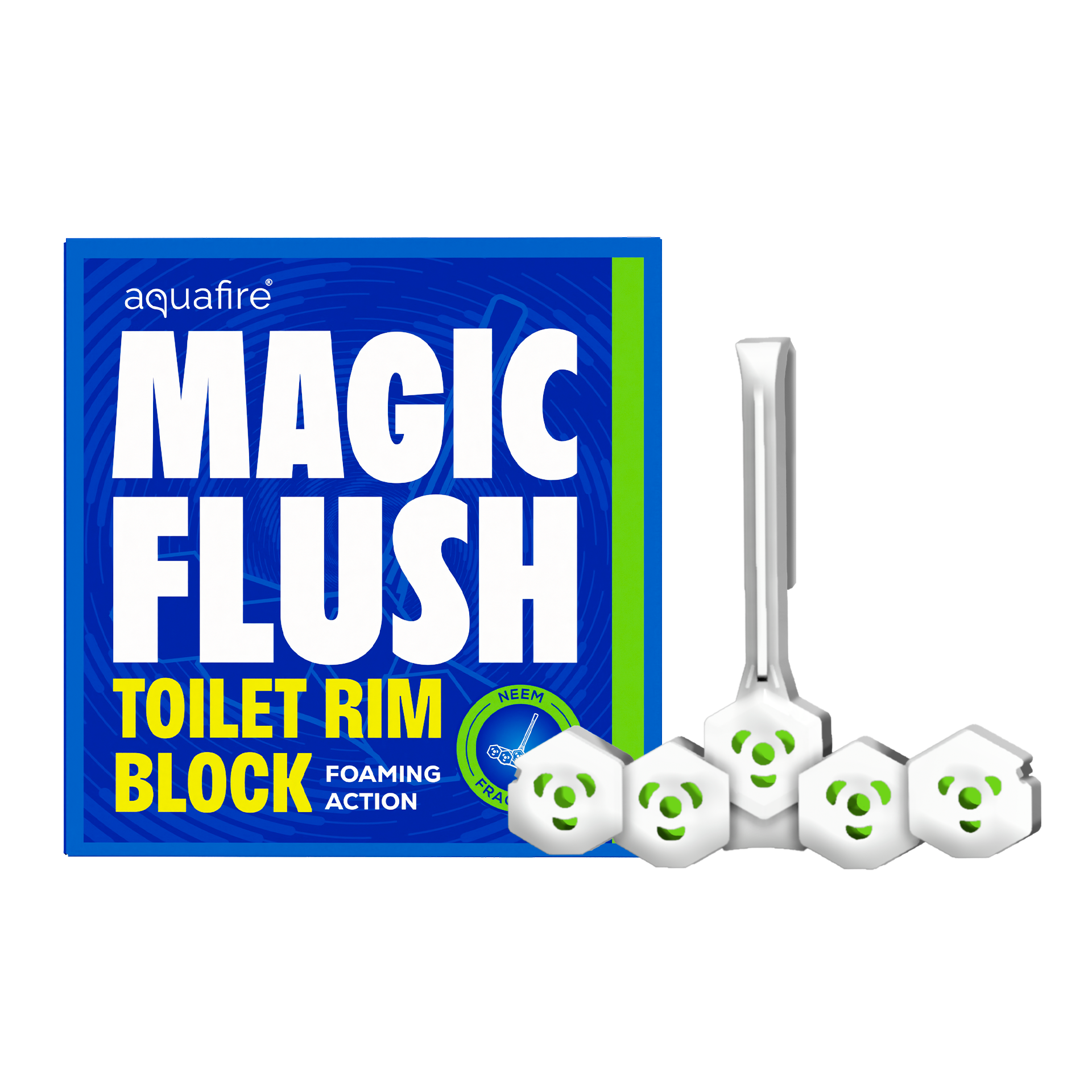 Toilet Rim Block (35g) | NEEM Fragrance  | Up to 300 Flushes |