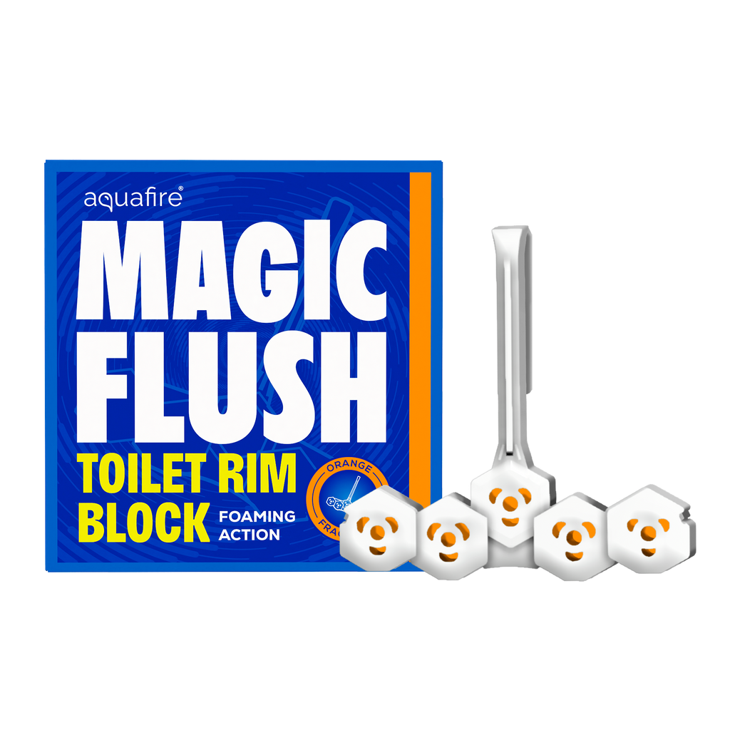 Toilet Rim Block (35g) | Orange Fragrance  | Up to 300 Flushes |